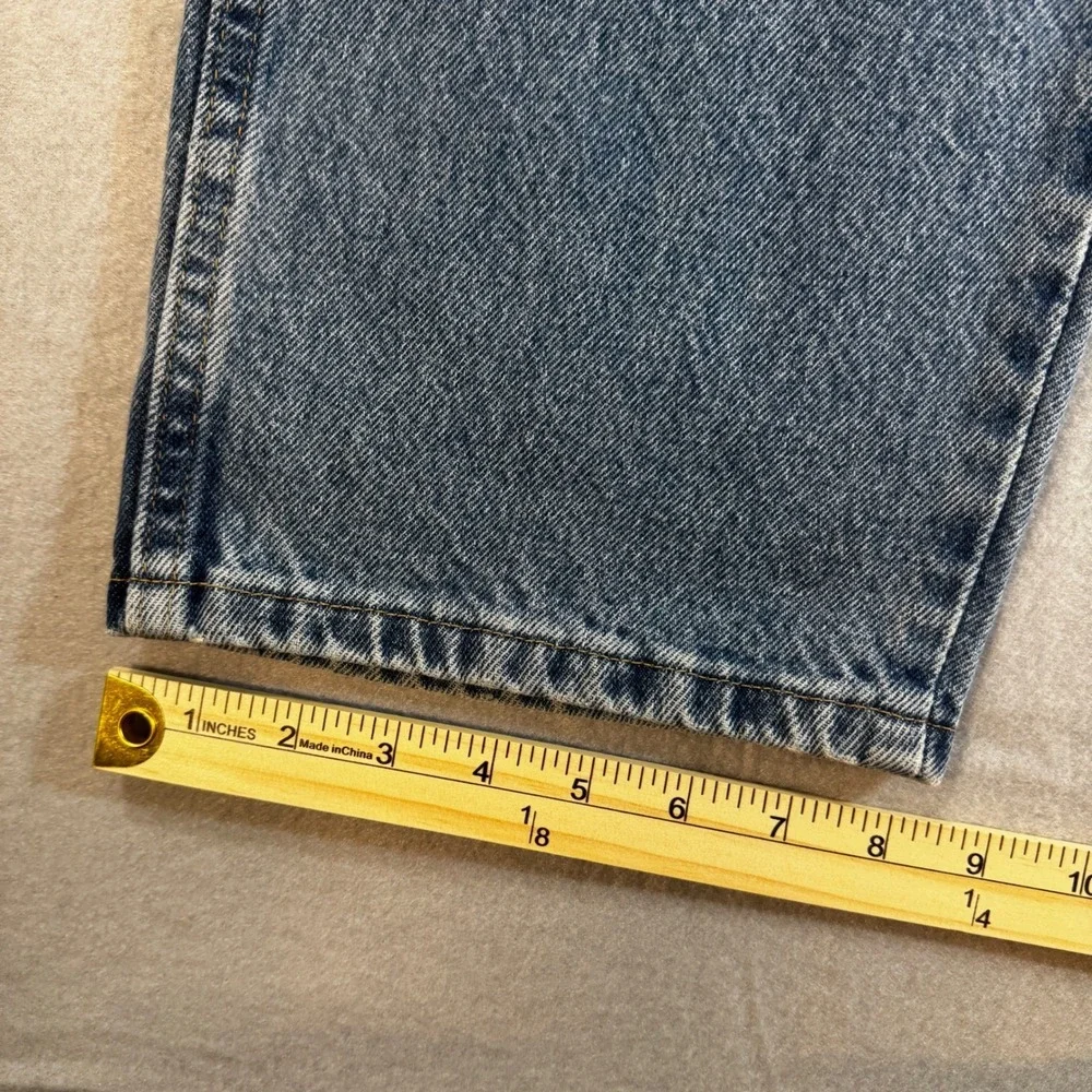 Wrangler Authentic Men's Straight Leg Jeans Medium Wash 38x30‎ 96501DS Denim